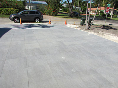 Porcelain Paver Driveways, Boynton Beach, FL